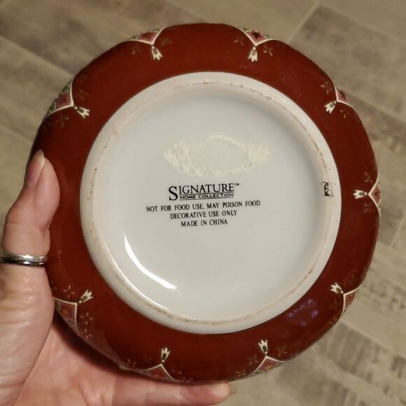 Unique Ceramic Round Potpourri Bowl - Picture 6 of 7